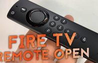 How to open the battery compartment on the Amazon Fire TV Stick 4K Remote