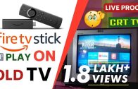 Convert CRT TV to Smart TV 🔥🔥 | How to use Fire TV Stick in CRT TV | Play Fire TV Stick on Old TV